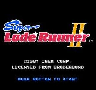 Screenshot Thumbnail / Media File 1 for Super Lode Runner II (Japan) (Disk Writer) [b]